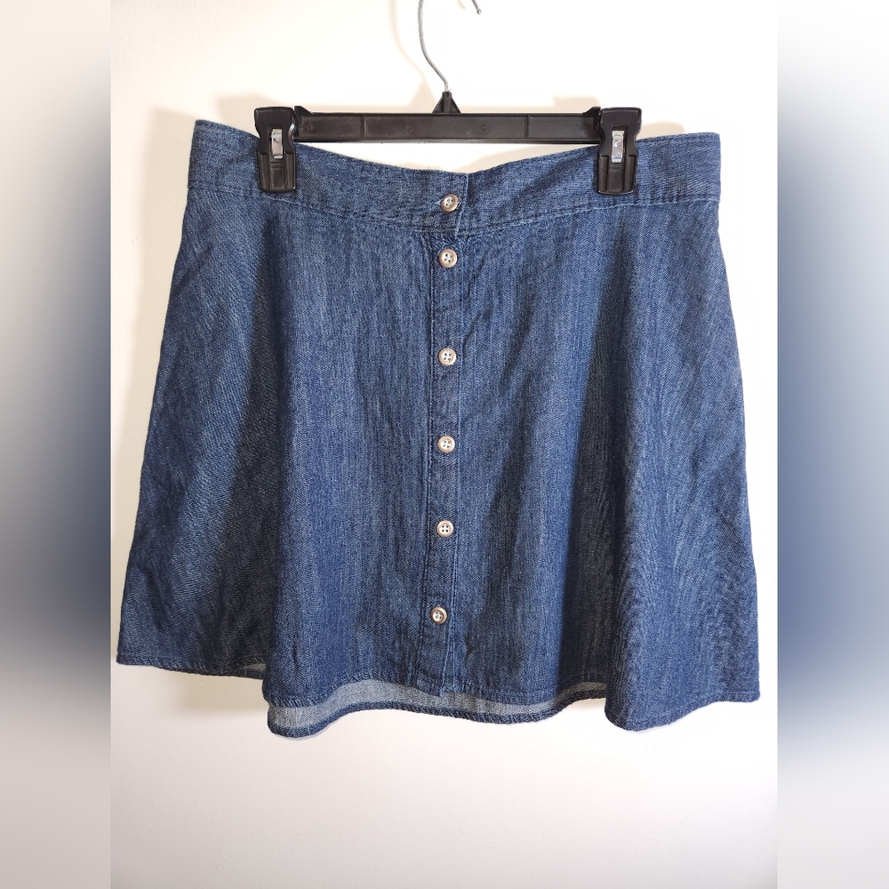 Merona Denim Skirt Medium